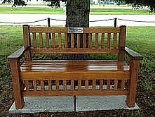 Chris Notley Memorial Bench